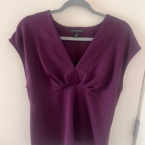 Banana Republic Deep Purple sleeveless Top